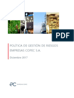 Politica de Gestion de Riesgos