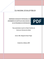 Síndrome de Desgaste Profesional en El Personal de Enfermería de Hospitales Oncológicos Cubanos. Eficacia de Un Programa de Intervención. 2004-2009
