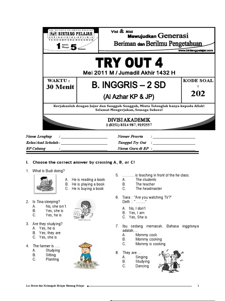 TO-4 (ENGLISH) 2D (202-Al Azhar KP&JP) (Ay) | PDF