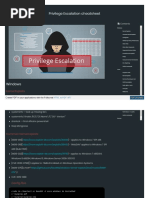 0xsp - Privilege Escalation Cheatsheet