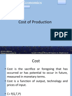7 Cost of Production