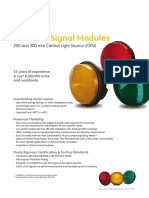 GTX LED Signal Modules: 200 and 300 MM Central Light Source (230V)