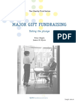 Major Gift Fundraising: Taking The Plunge