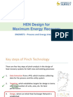 ENGM071-Lecture 5-HEN Design For Maximum Energy Recovery