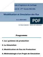 Cours Modélisation & Simulation Des Flux - S1