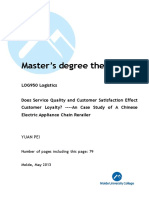 Master's Degree Thesis: LOG950 Logistics