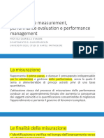 4. Performance measurement, evaluation and management