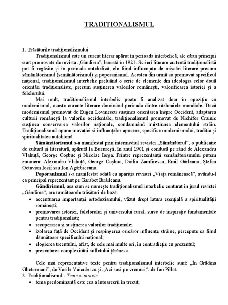 Traditionalismul | PDF