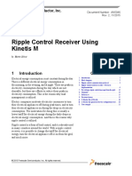 Ripple Control Receiver Using Kinetis M: Application Note