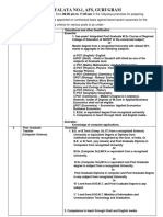 Eligibility Criteria and Application Form 2021-22