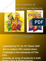 Marketing Strategy of Itc'S Bingo and Fritolay Products