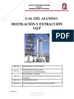 Manual de Destilacion y Extraccion