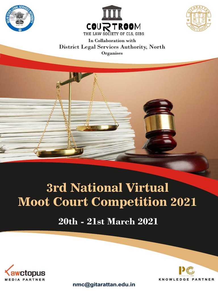 03rd National Virtual Moot Competition 2021 Pdf Supreme Court Of