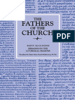 (Fathers of The Church Patristic Series) Augustine - Sermons On The Liturgical Seasons-No Sponsor (2008)