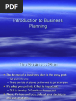 Business PlanningNew