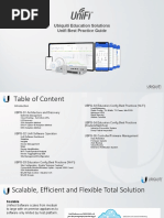 Ubiquiti Education Solutions Unifi Best Practice Guide