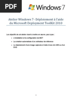 Download Atelier Dploiement de Windows 7 avec MDT 2010 by Mickael Dessemond SN50945434 doc pdf