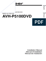 AVH-P5100DVD: DVD Av Receiver Autoradio Av Lecteur de DVD Radio Av Con DVD