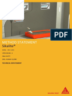 Method Statement: Sikalite®