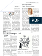 "Una Aventura Por Vivir" - Reseña para El Suplemento Cultural Semanal 'Artes&Letras' de Heraldo de Aragón (20.05.2021)