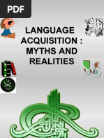 Language Acquisition Myths & Realities 