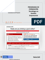 Fase Analisis y Planeación de NatuCafé 2