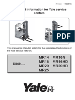 MR 16 HD849 Serviço