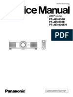 Panasonic PT Ae4000U E EH SM