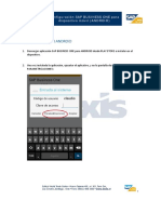 Manual Mobile Sap Configuracion Android v1.0