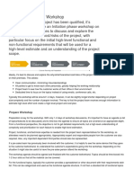 Agile PDF - Initiation Workshop