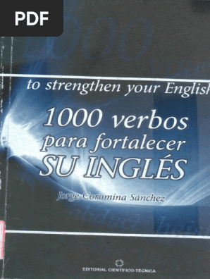 1000 Verbos Para Fortalecer Su Ingles Pdf