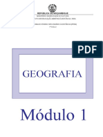 Módulo de Geografia 9 Classe