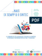 Anais IX SEMPP & II SINTEC - RESUMIDO