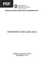 REGIMENTO ESCOLAR