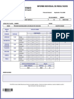 Resultados Examen Septiembre 2009