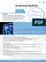 Musculoskeletal Bulletin: Research Informing Practice