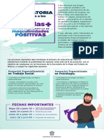 Convocatoria Centros de Desarrollo de Masculinidad Positivas Edomex 2021 