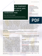 Cannabinoids For Treatment of Chronic Non-Cancer Pain A Systematic Review of Randomized Trials