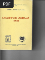 La Estirpe de Las Rojas Tomo I | PDF