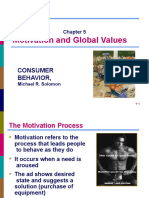 Motivation and Global Values: Consumer Behavior