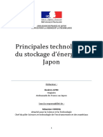 Stockage de L Energie - Aout 2016 - Tokyo SST