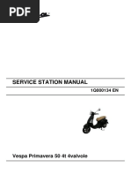 Vespa Sprint 150 Service Manual | PDF | Screw | Bearing (Mechanical)