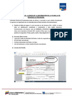 Instructivo para El Llenado de La Información de La Planilla de Seguros La Previsora