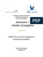 Gestión Del Consumo Energético en Instalaciones Hoteleras.