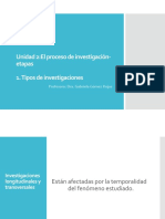 Clase 2.1 Tipos de Investigaciones