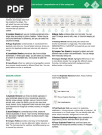 Ultimate Suite Cheat Sheet