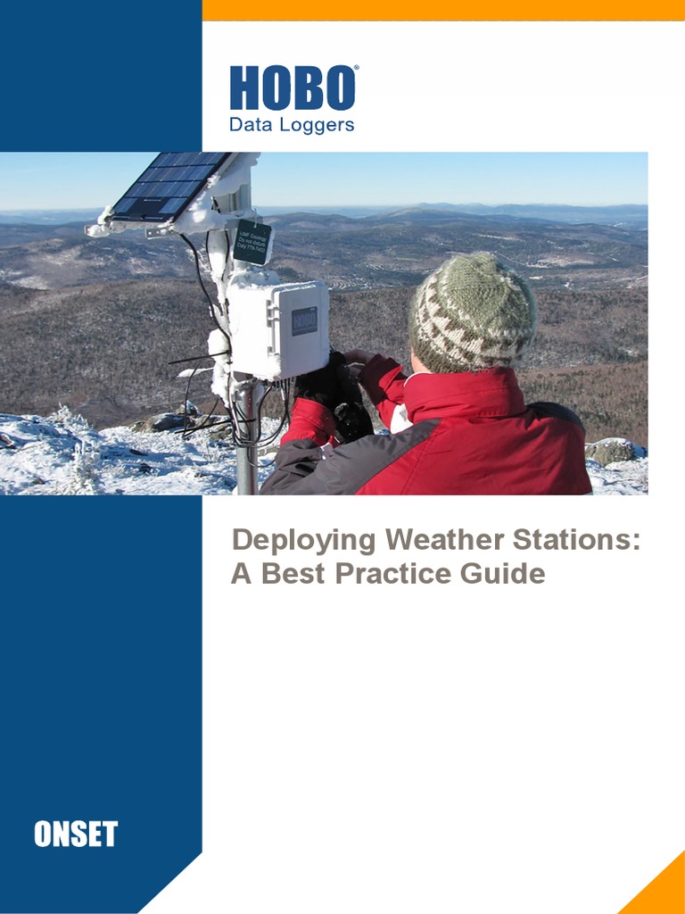 Weather Stations Guide PDF Wound Calibration