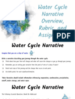 Water Cycle Journey: A Drop's Perspective