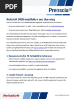 ReliaSoft 2020 Installation and Licensing
