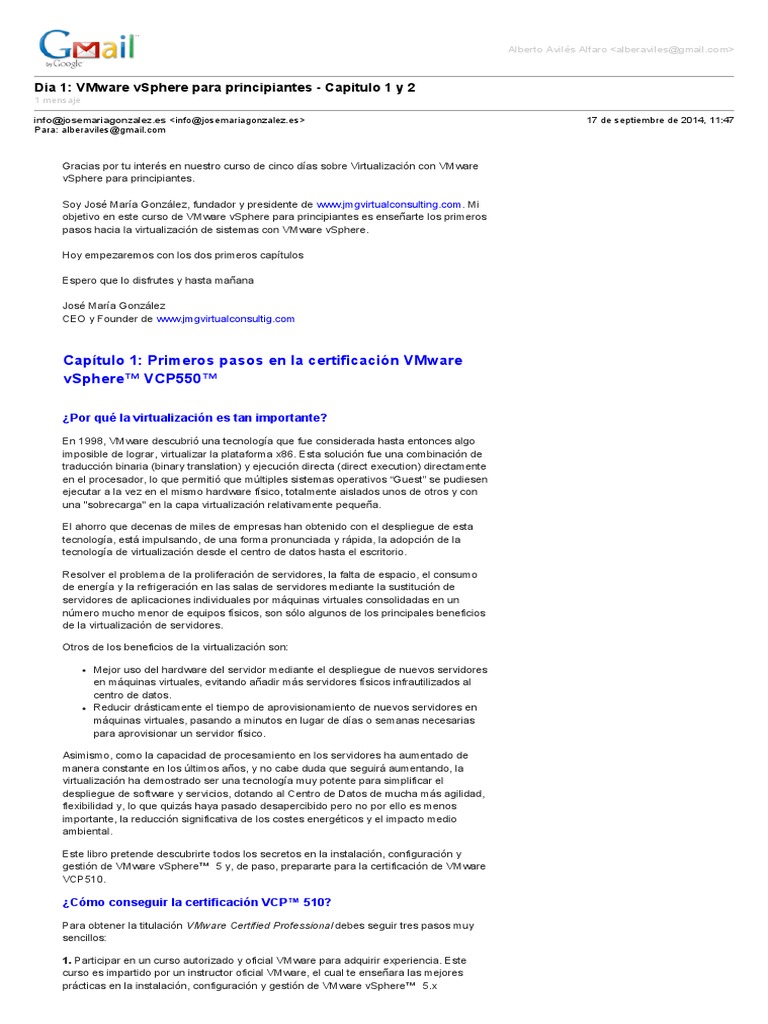 Vmware Esxi | PDF | Virtualización | V Mware